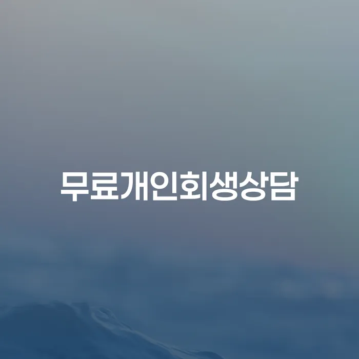 군포시 개인회생문의 추심 대응법 경험 많은 곳에서