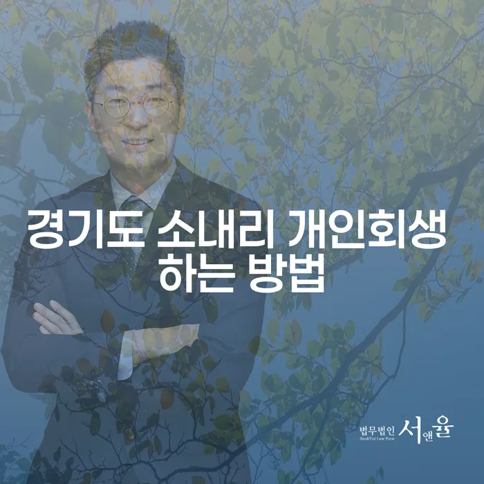경기도 소내리에서 개인회생을 고려하는 당신을 위한 가이드